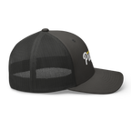Three-Star Script Trucker Hat