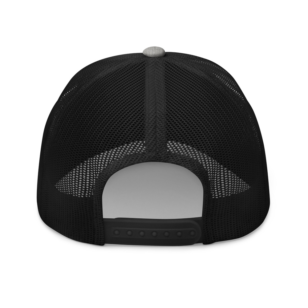 Three-Star Script Trucker Hat