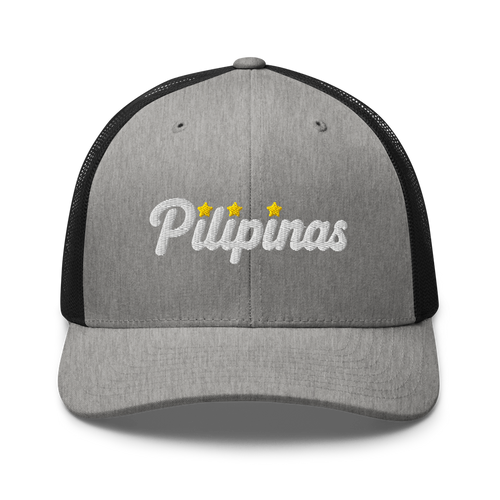 Three-Star Script Trucker Hat