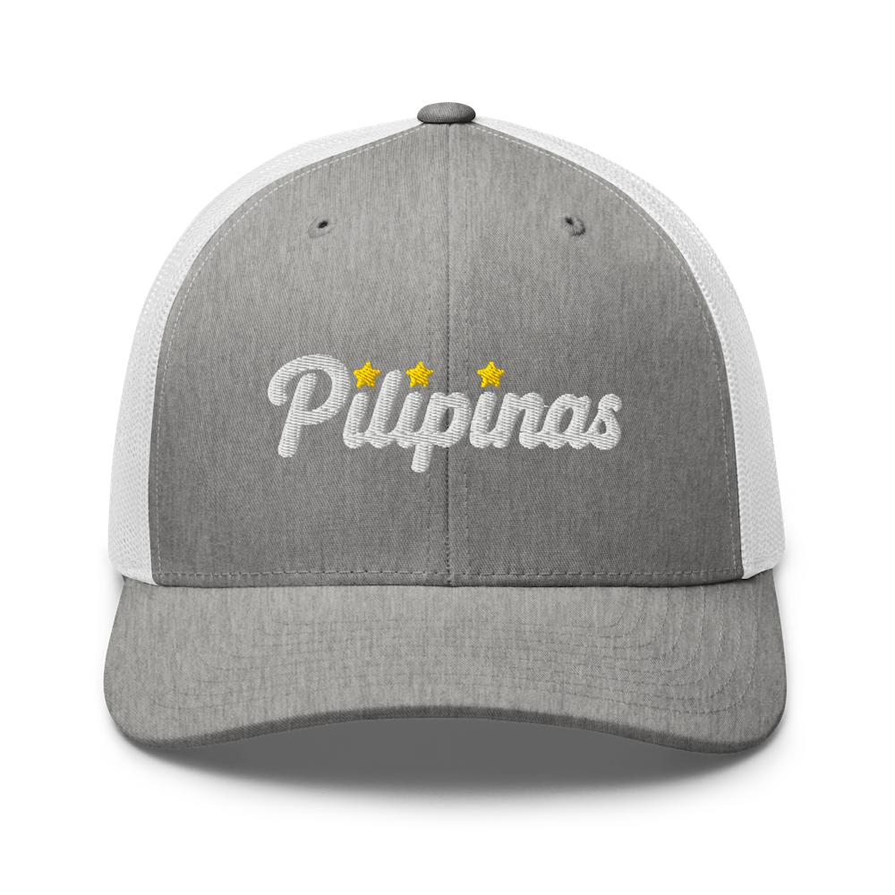 Three-Star Script Trucker Hat