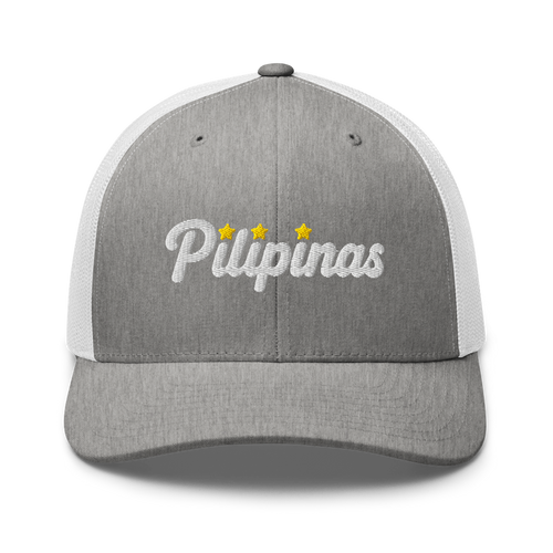 Three-Star Script Trucker Hat