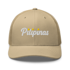 Three-Star Script Trucker Hat