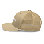 Three-Star Script Trucker Hat
