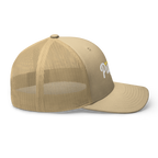 Three-Star Script Trucker Hat