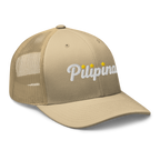 Three-Star Script Trucker Hat