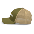 Three-Star Script Trucker Hat