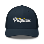 Three-Star Script Trucker Hat