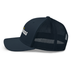 Three-Star Script Trucker Hat