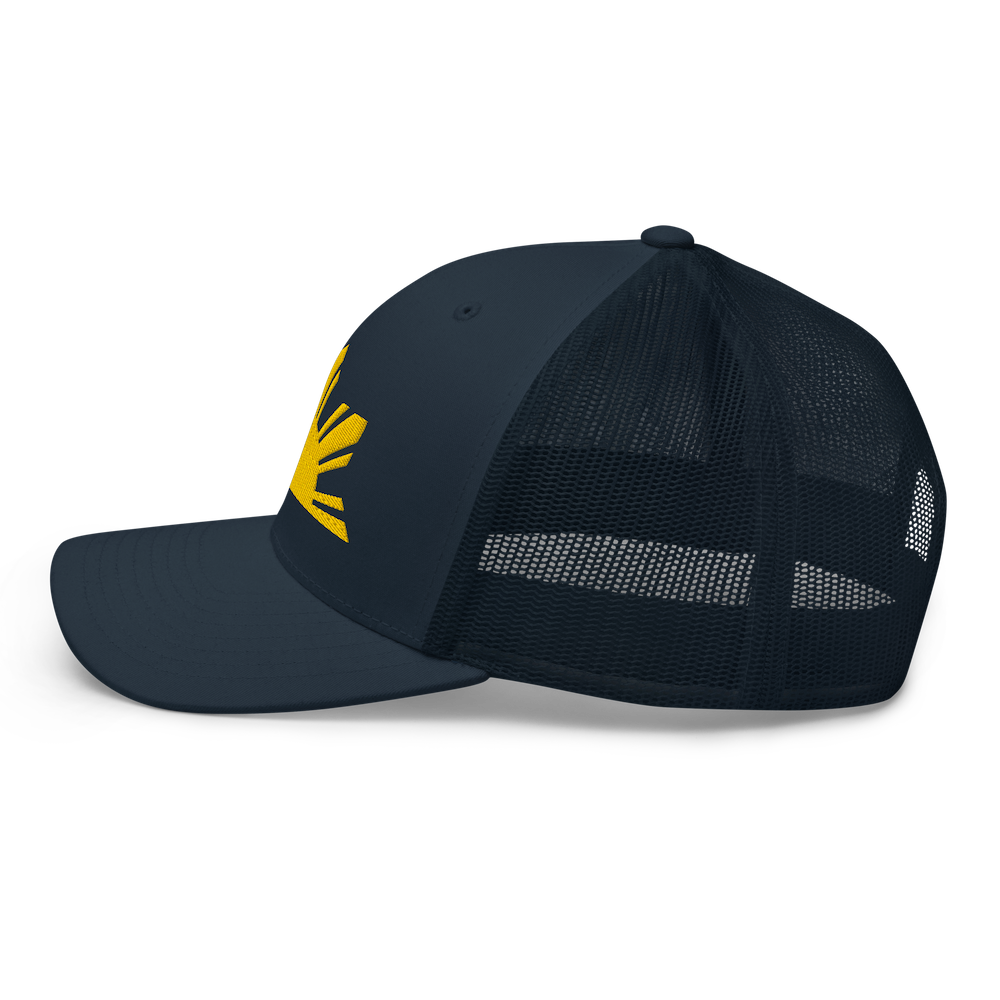 HALF-SUN TRUCKER HAT