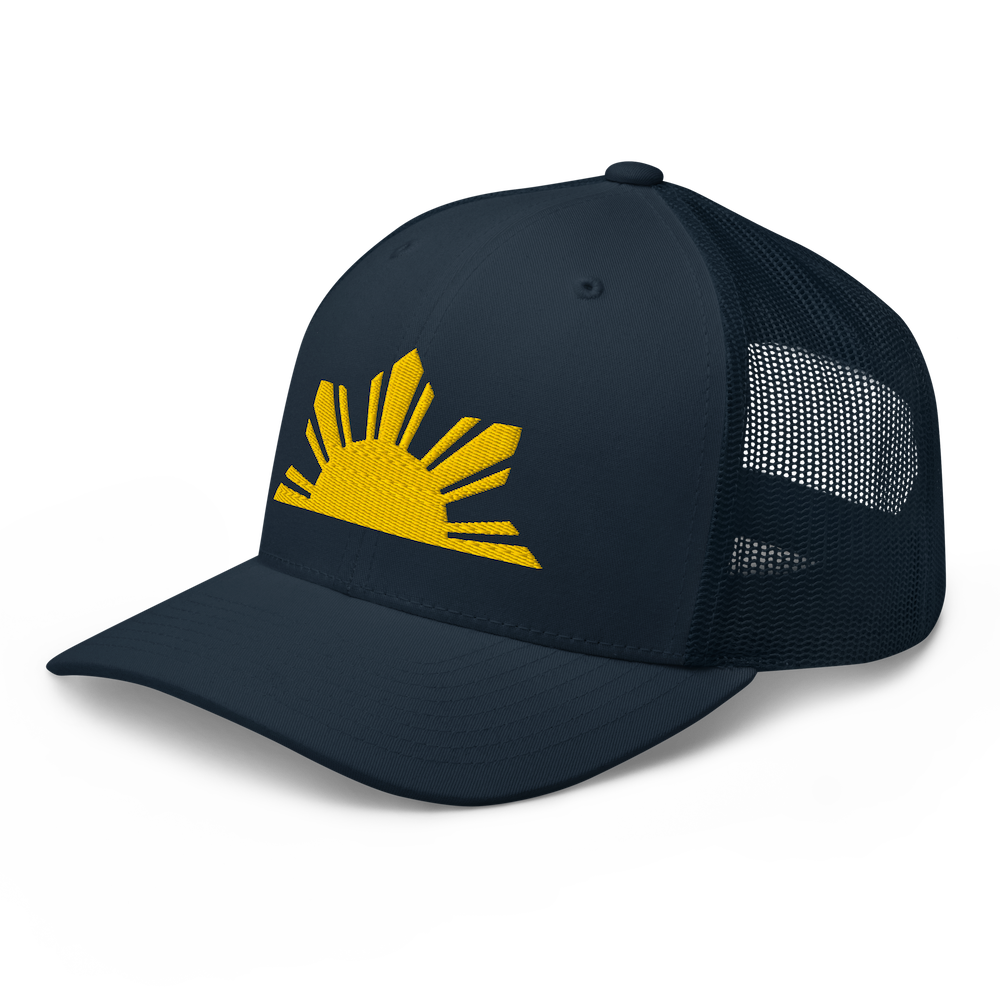 HALF-SUN TRUCKER HAT