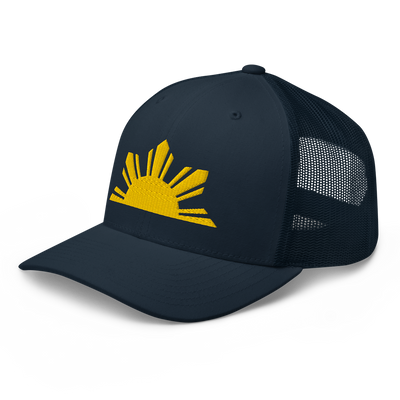 HALF-SUN TRUCKER HAT