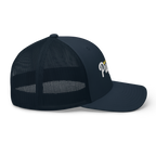 Three-Star Script Trucker Hat