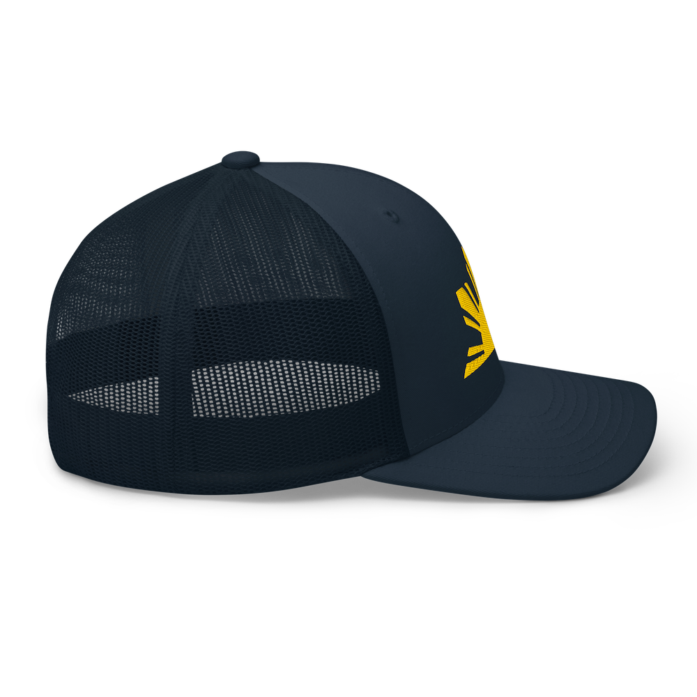HALF-SUN TRUCKER HAT