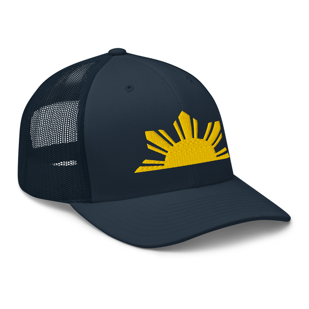 HALF-SUN TRUCKER HAT