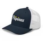 Three-Star Script Trucker Hat