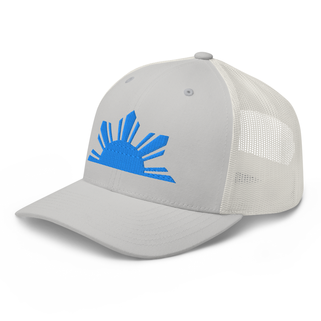 LIMITED: BLUE HALF-SUN Trucker
