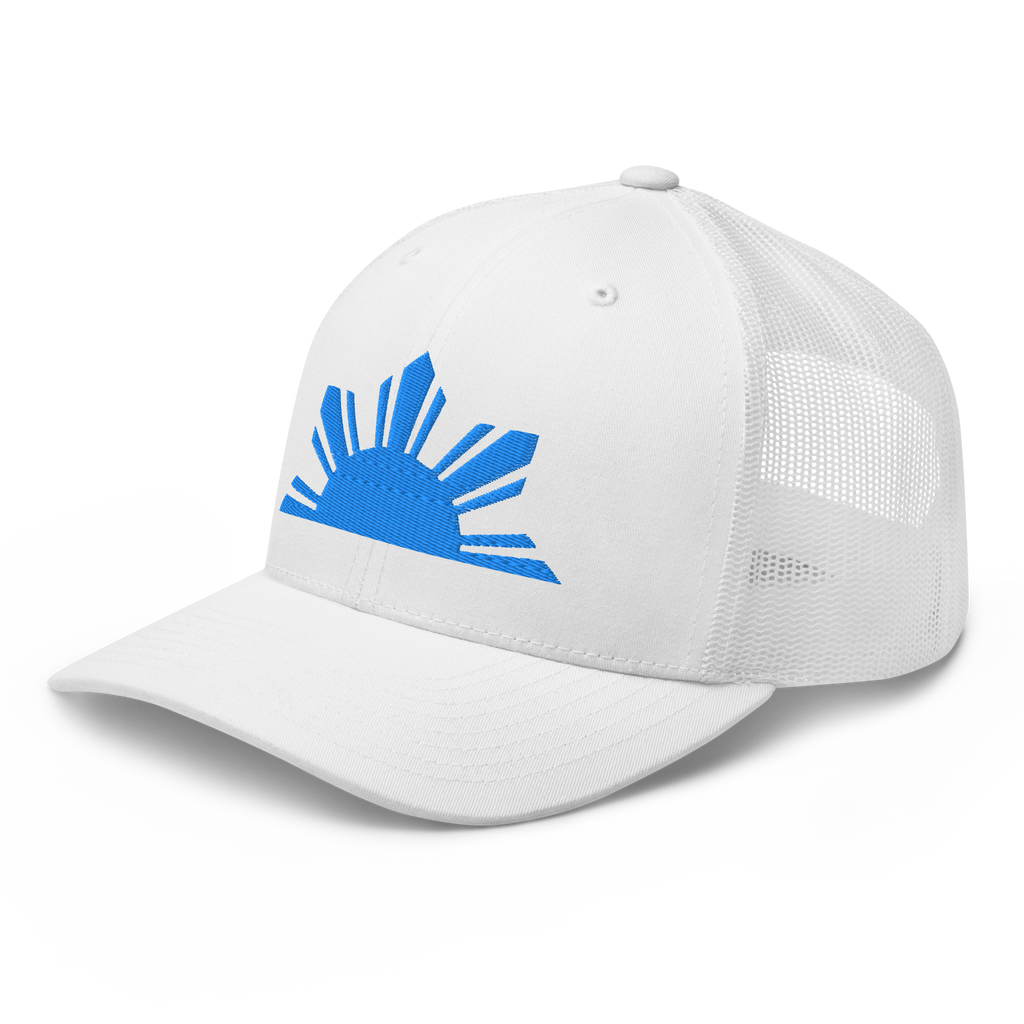 LIMITED: BLUE HALF-SUN Trucker