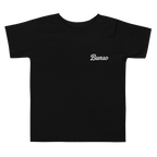 Bunso (Youngest) toddler tee, Black, front