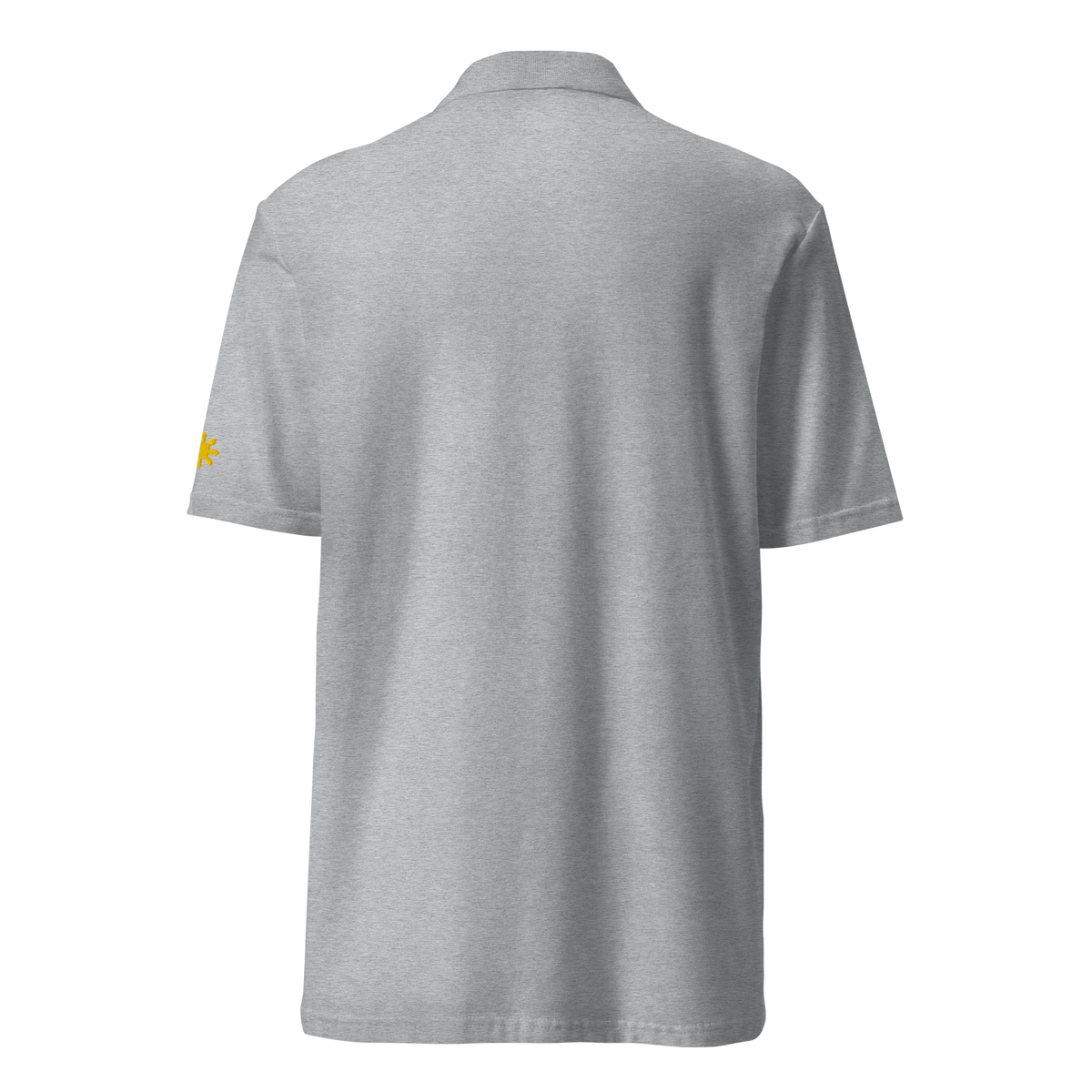 Kuya (Eldest Brother) polo, Sport Grey, back