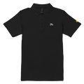Tita (Auntie) women’s polo, Black, front