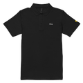 Ninang (Godmother) women’s polo, Black, front