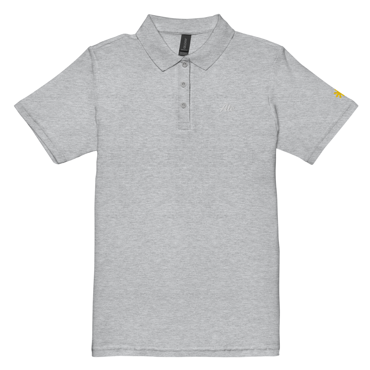 Ate (Eldest Sister) women’s polo, Sport Grey, front