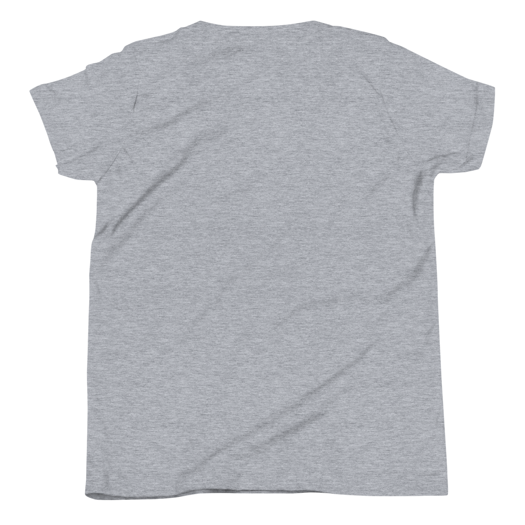 Anak (Child) youth tee, Athletic Heather, back