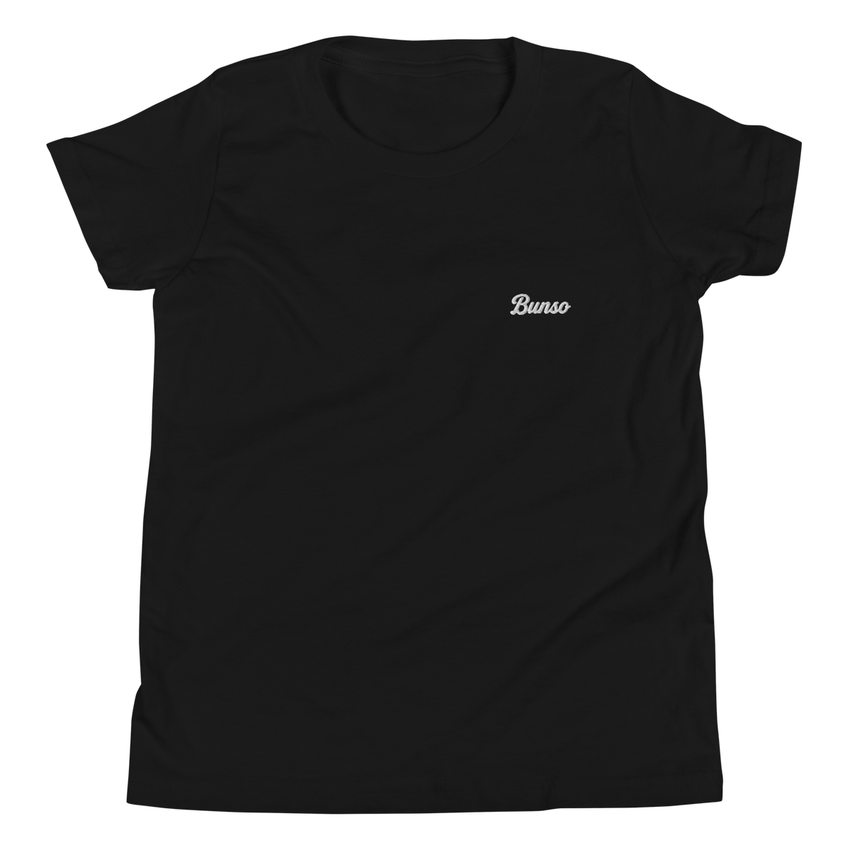 Bunso (Youngest) youth tee, Black, front